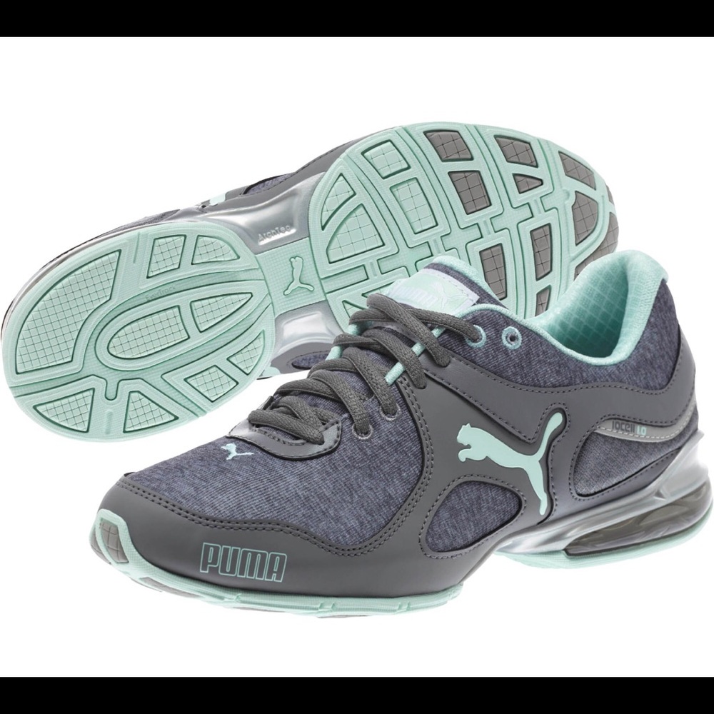 PUMA CELL RIAZE WOMEN'S ATHLETIC SHOES Gym Tiffany Blue